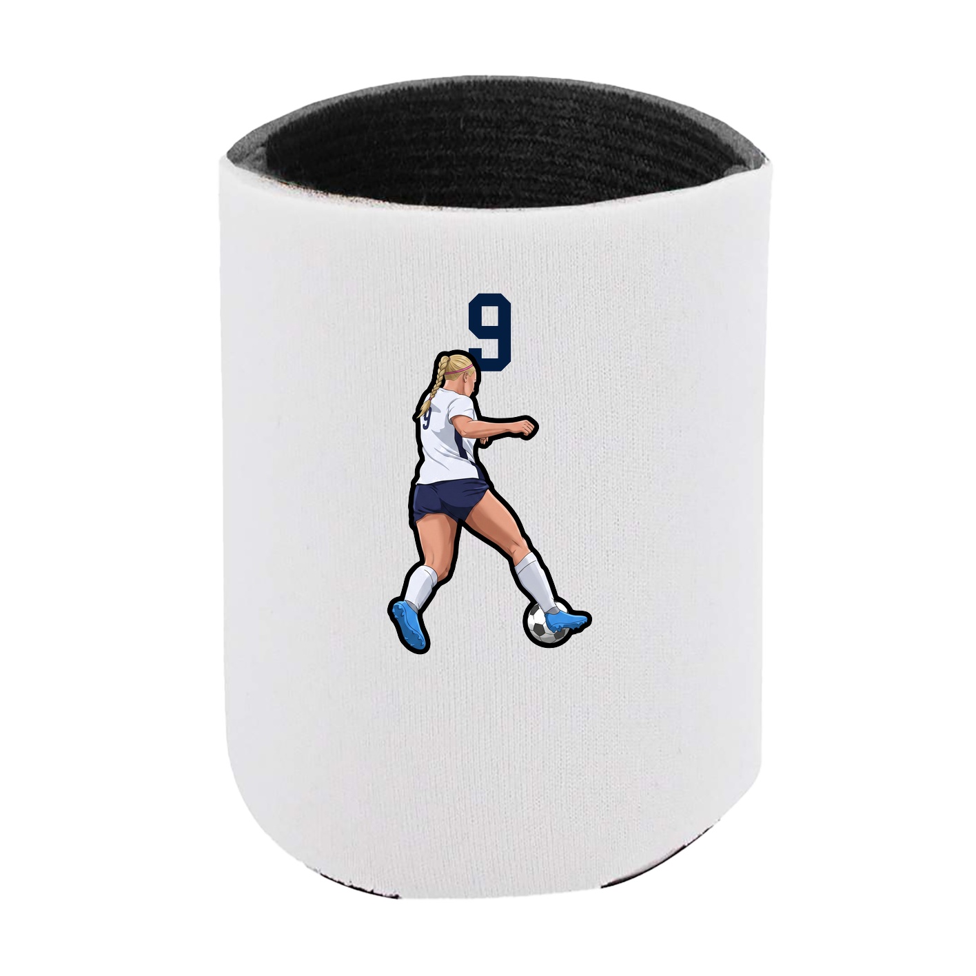 Can Holder — Number Top in White