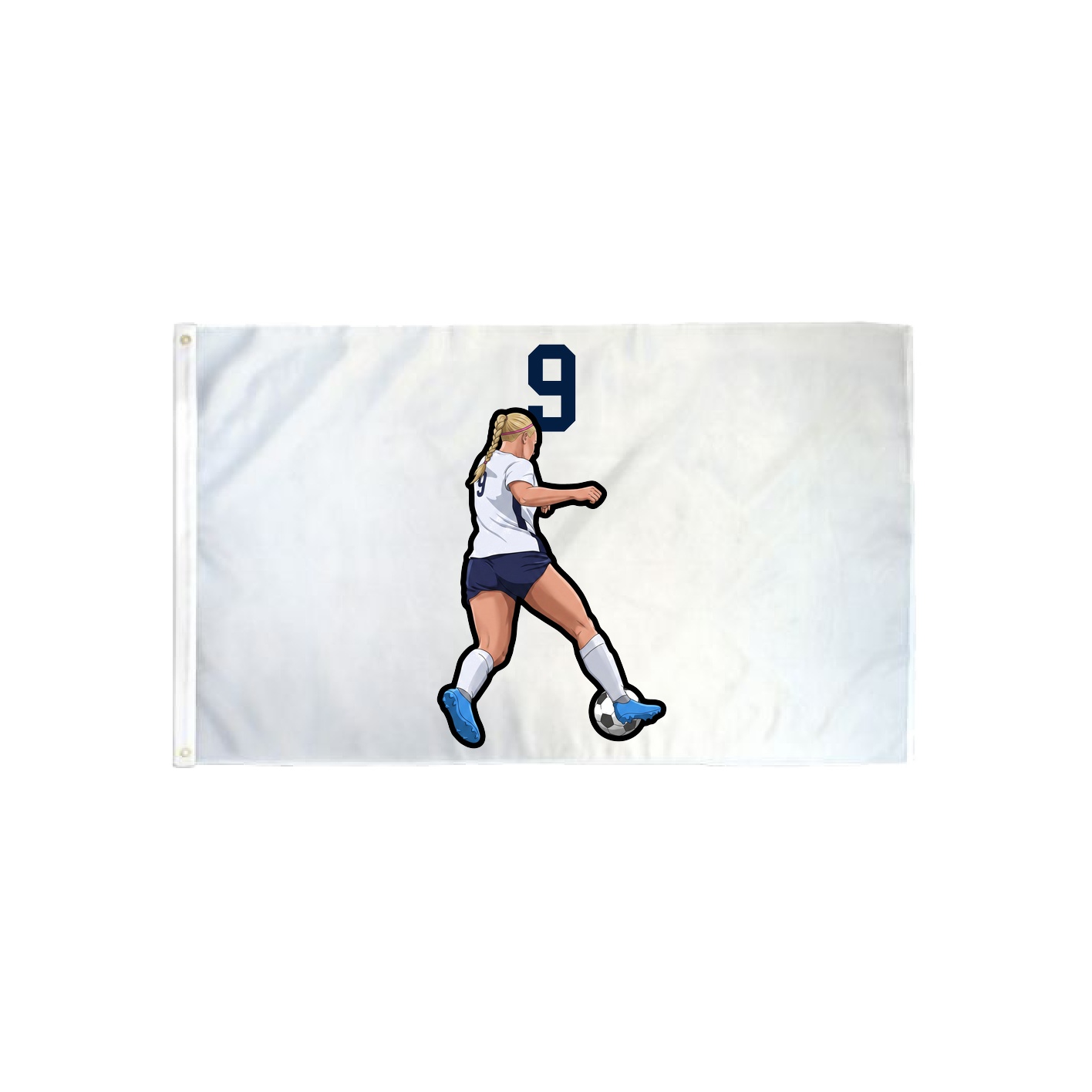 3x5 Flag — Number Top in Classic