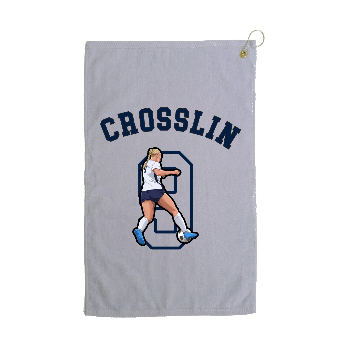 Golf Towel — Shirsey Arch in Grey
