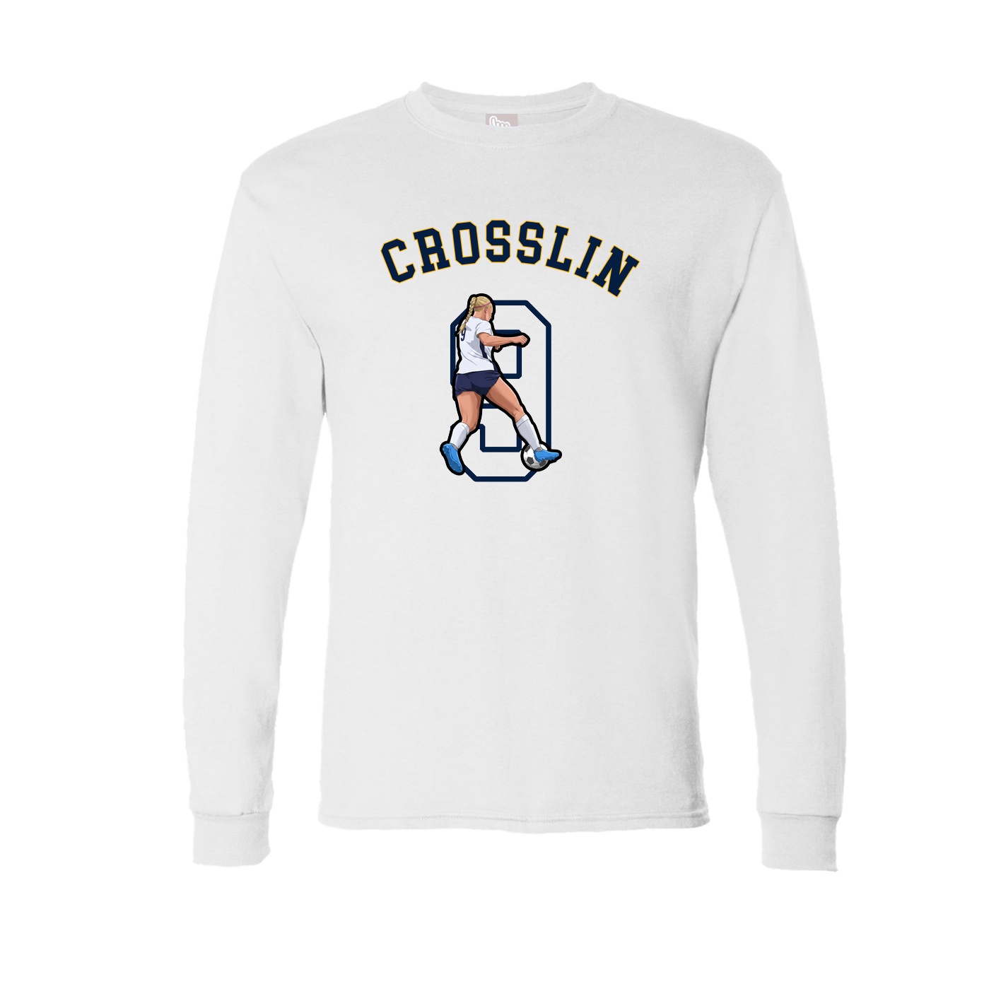 Long Sleeve Tee — Shirsey Arch in White