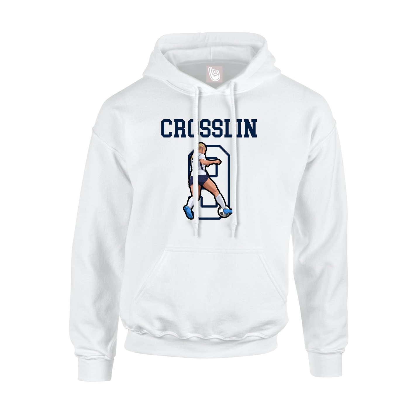 Youth Hoodie — Shirsey in White