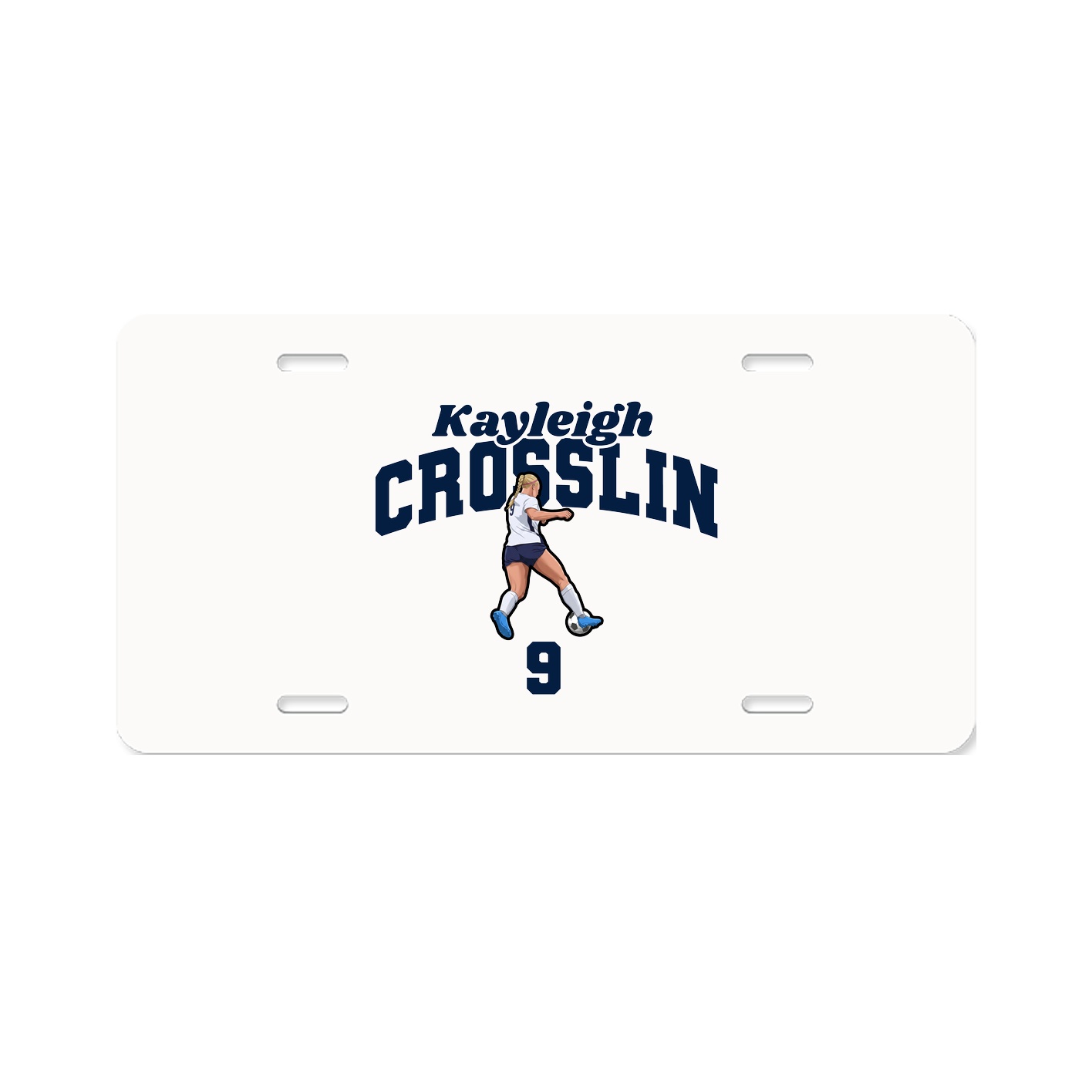 License Plate — Signature Arch in Classic