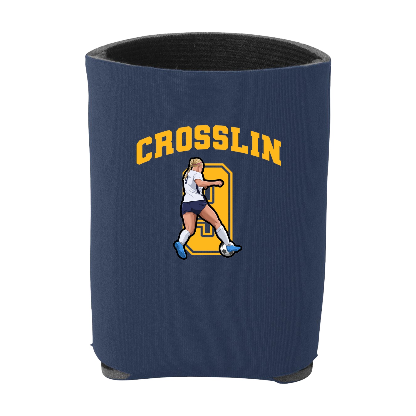 Can Holder — Number in Navy