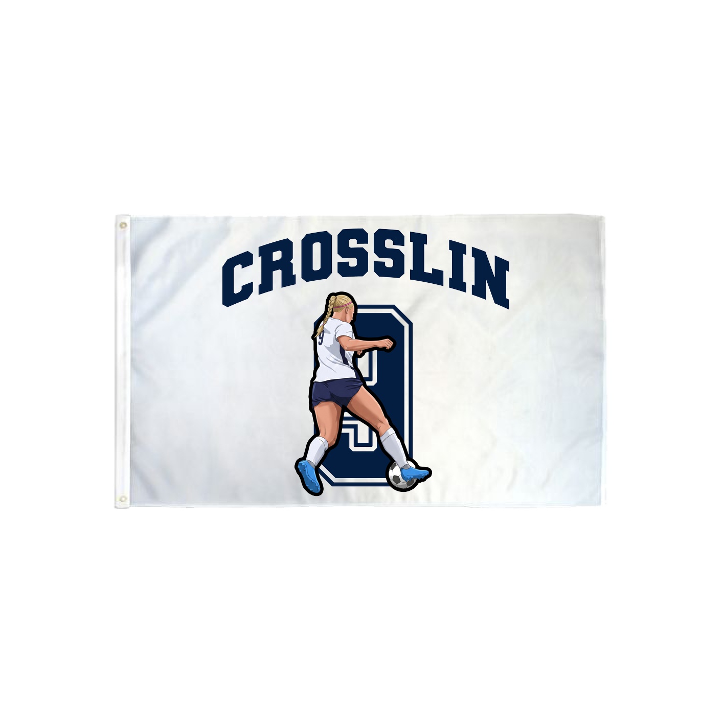 3x5 Flag — Number in Classic