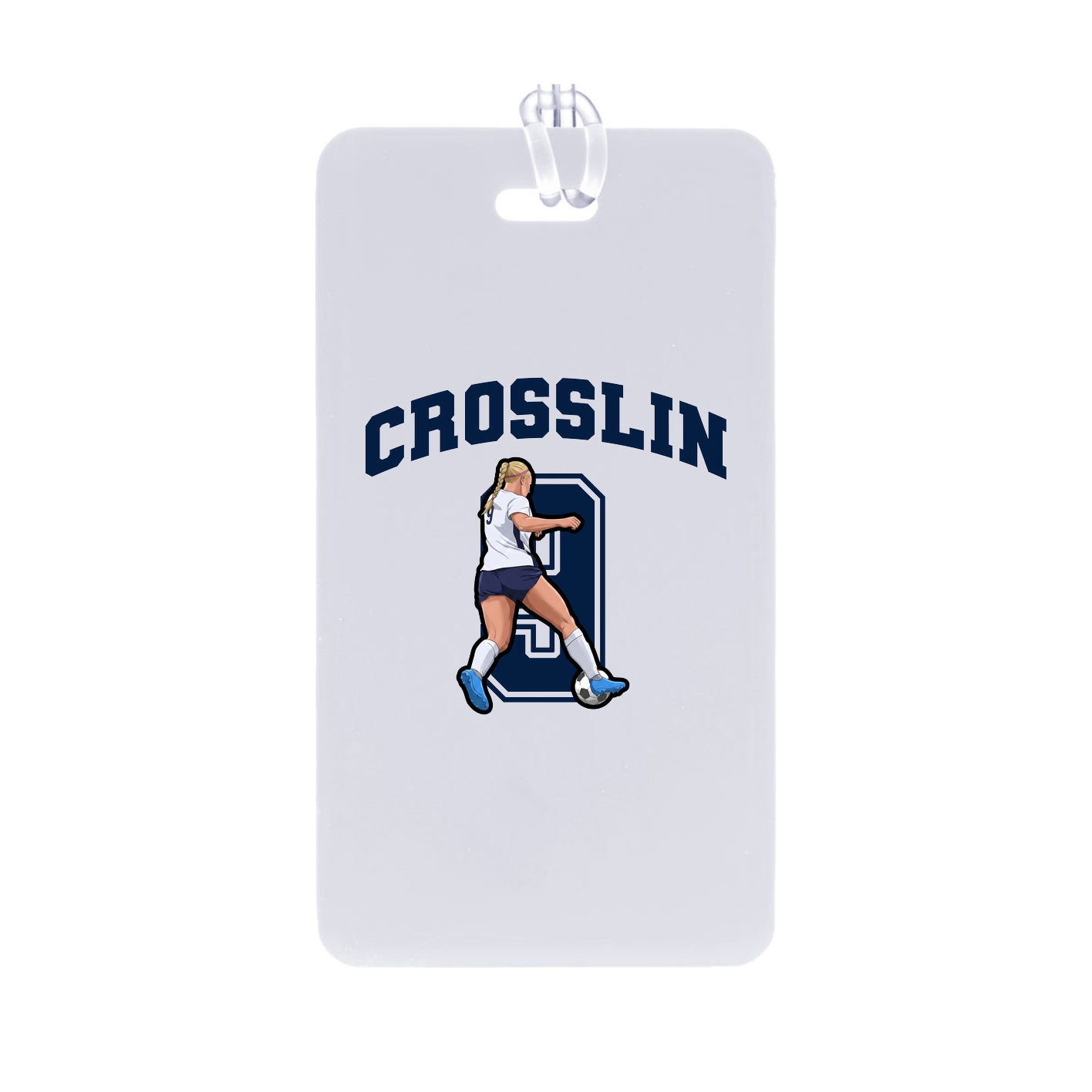 Bag Tag — Number in Classic