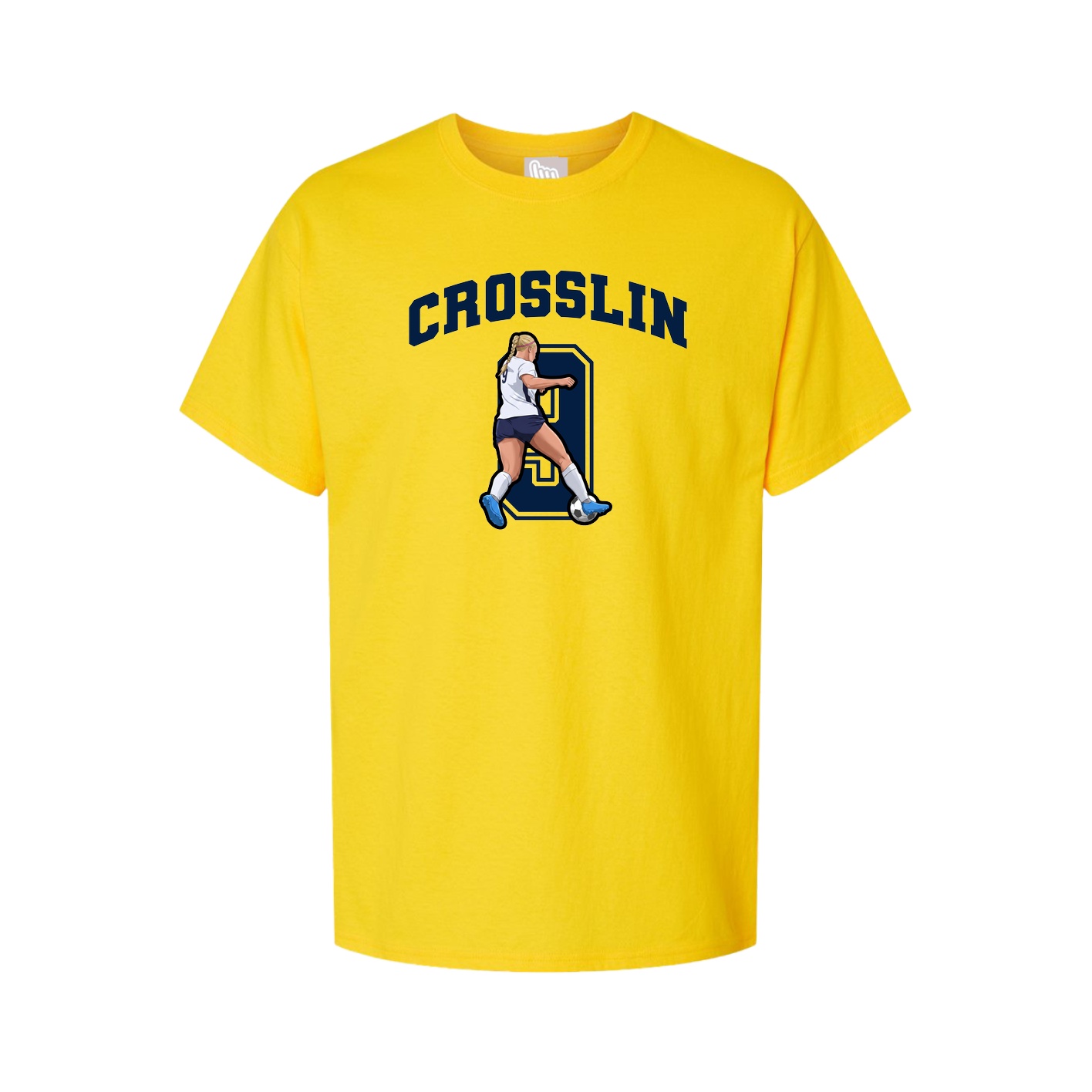 Tee — Number in Gold