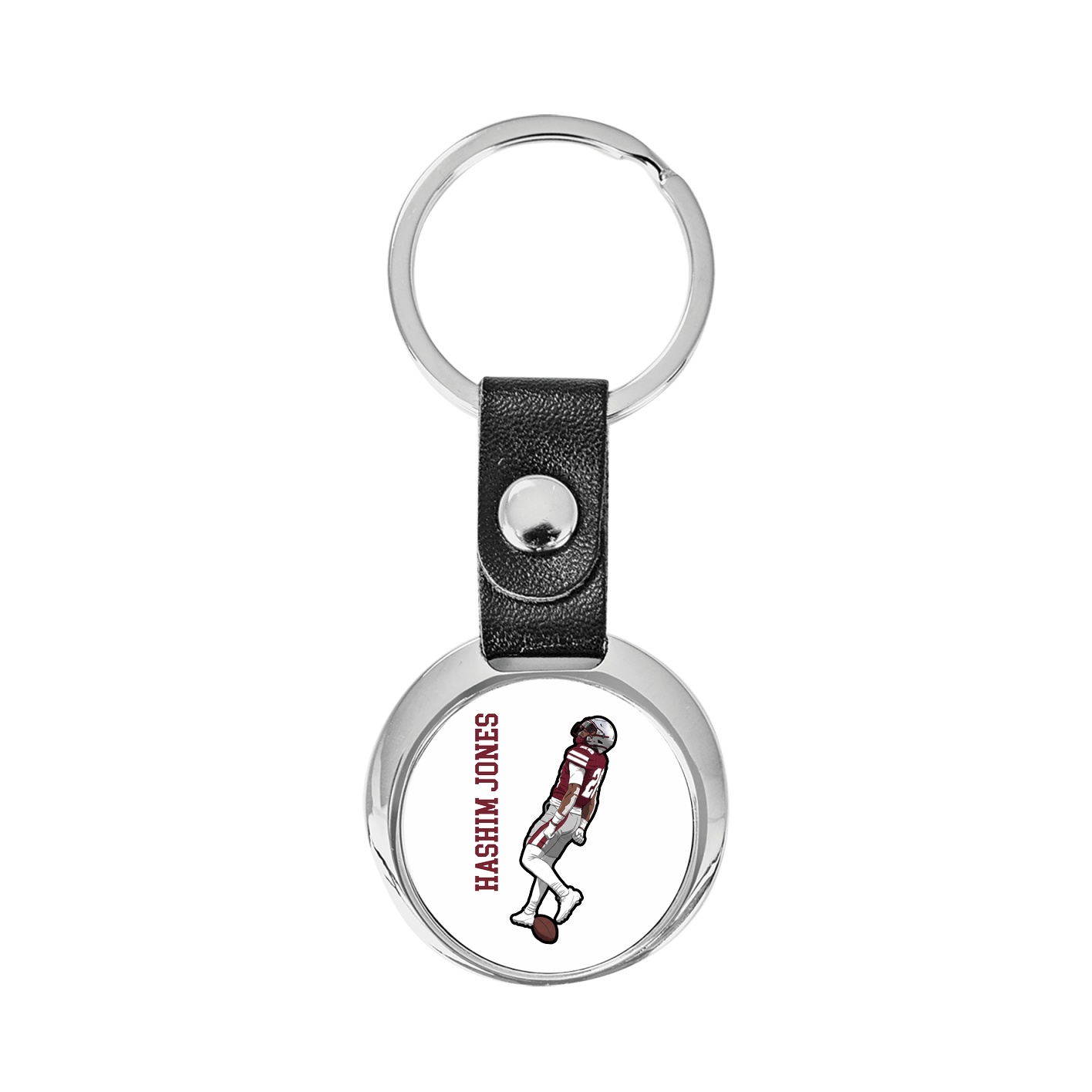 Key Chain — Name Vertical in Classic