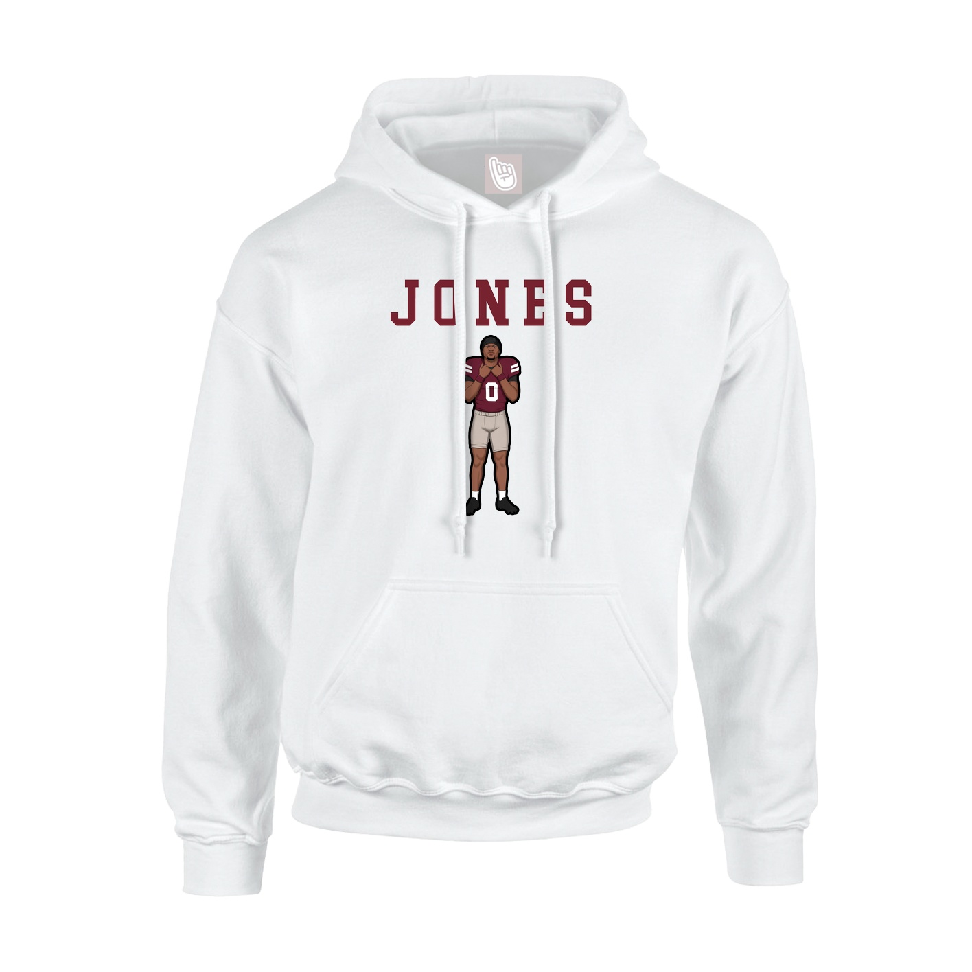 Hoodie — Shirsey in White