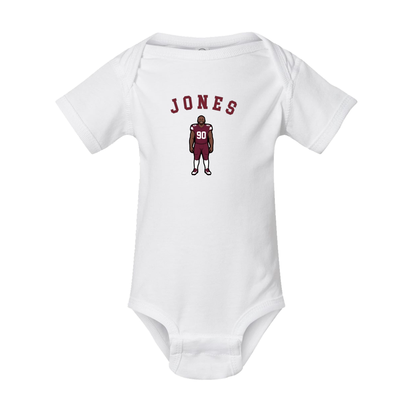 Baby Onesie — Shirsey Arch in White