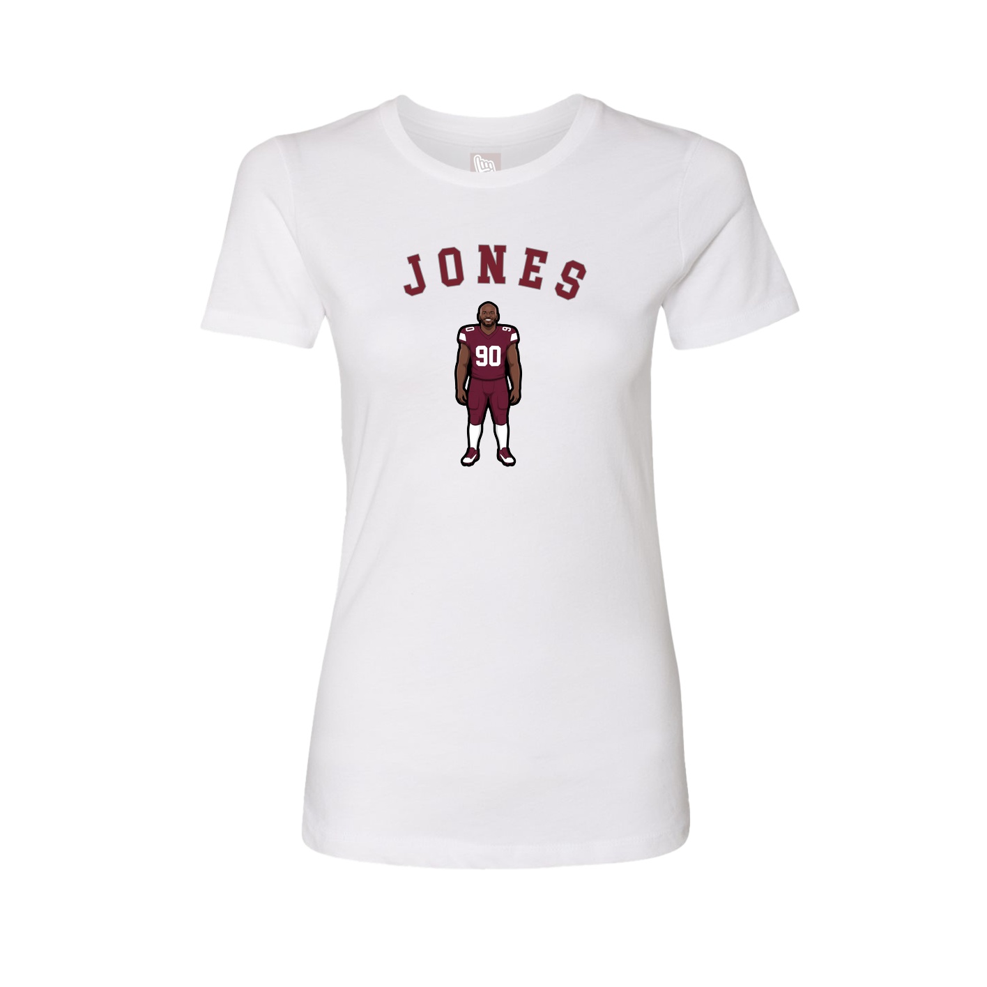 Womens Tee — Shirsey Arch in White