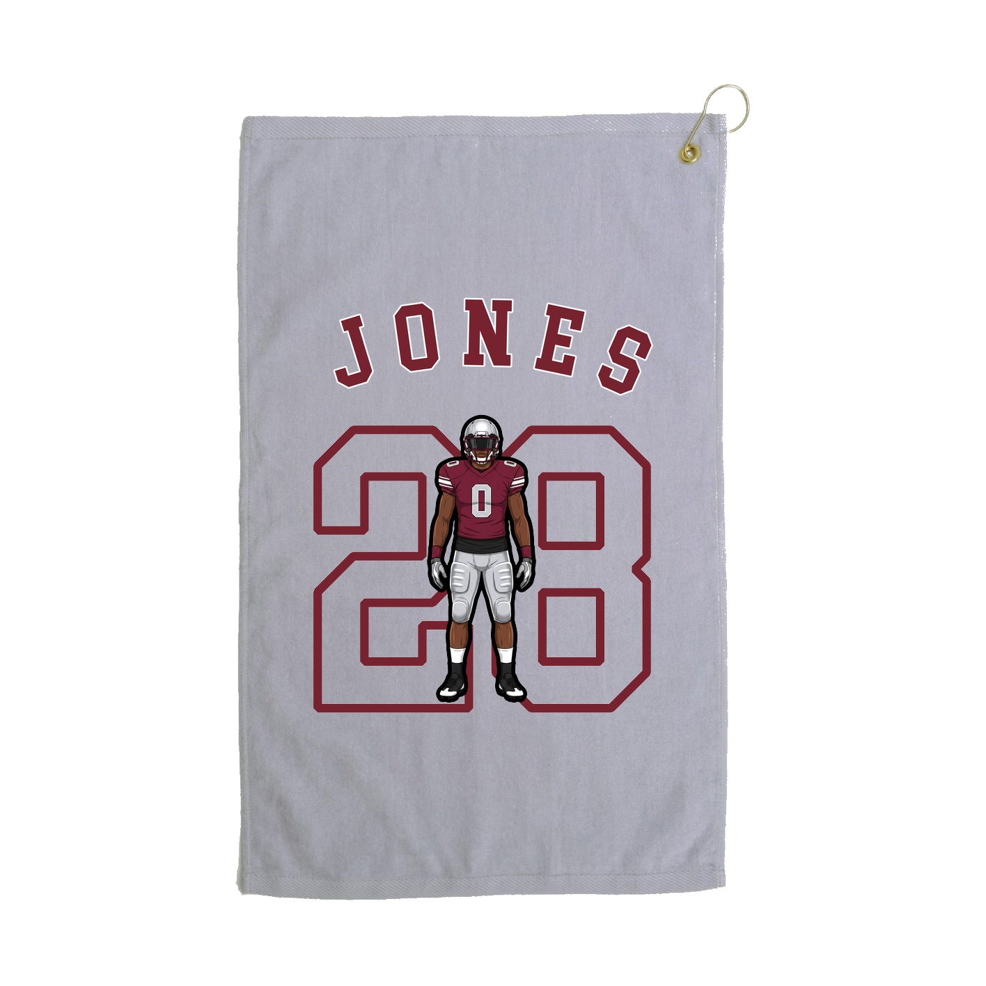 Golf Towel — Shirsey Arch in Grey