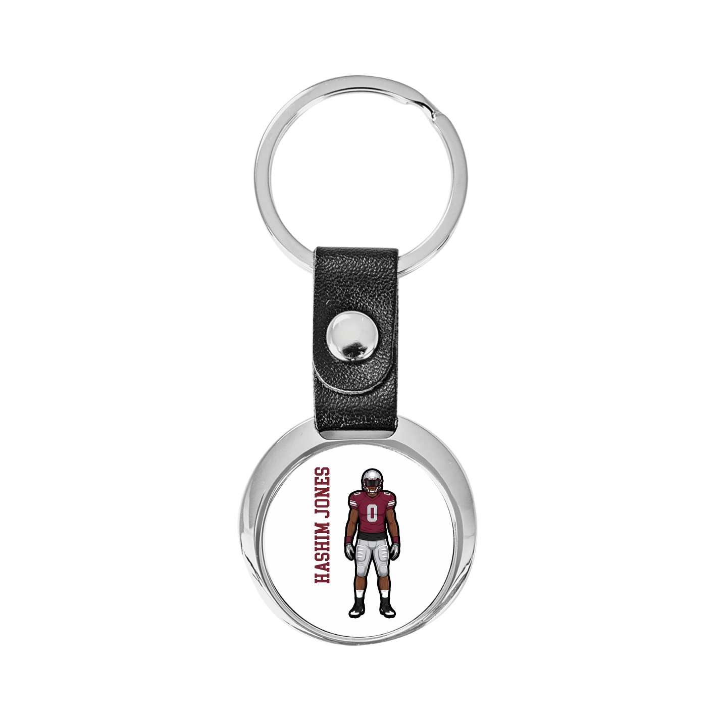 Key Chain — Name Vertical in Classic