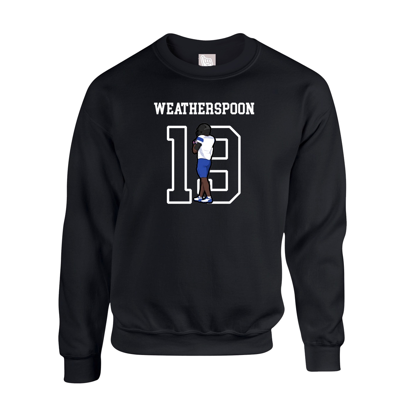 Fleece Crew — Shirsey in Black