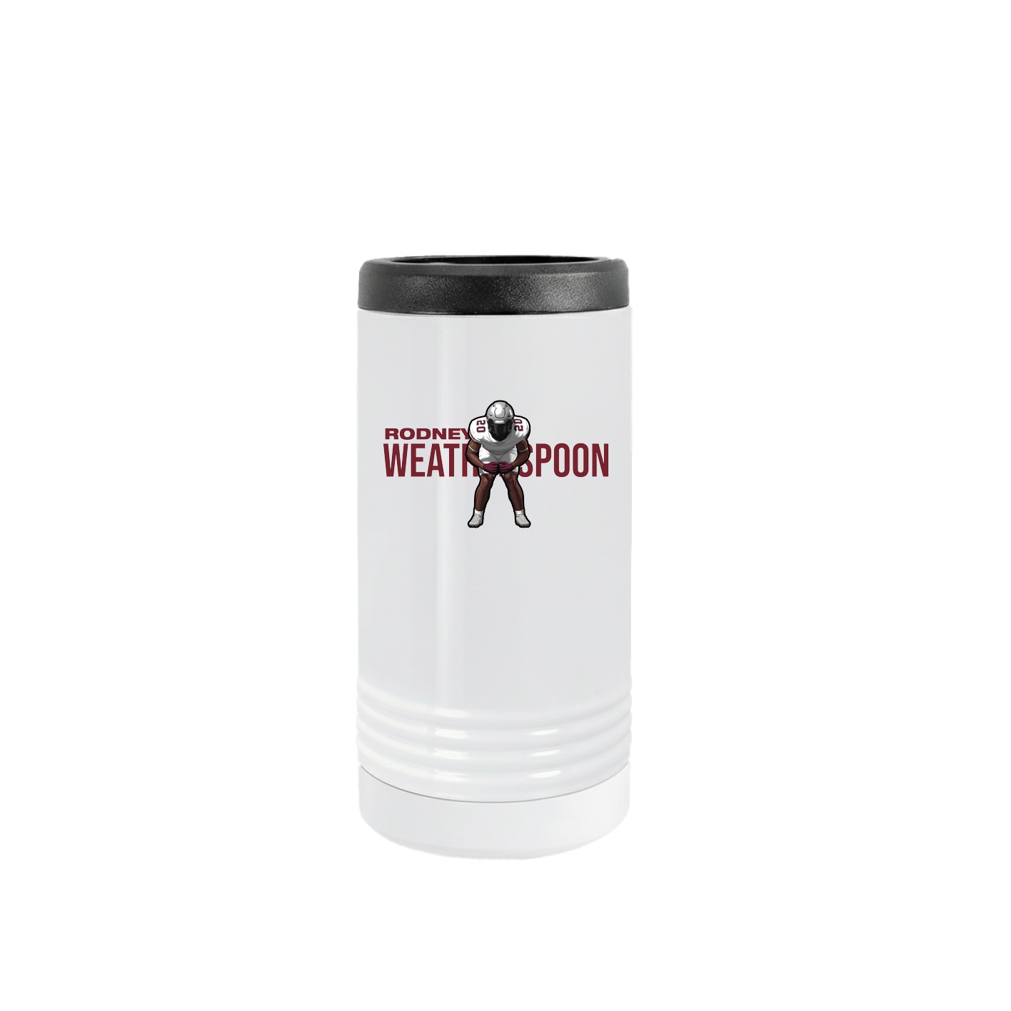 Slim Beverage Holder — Player Name in White