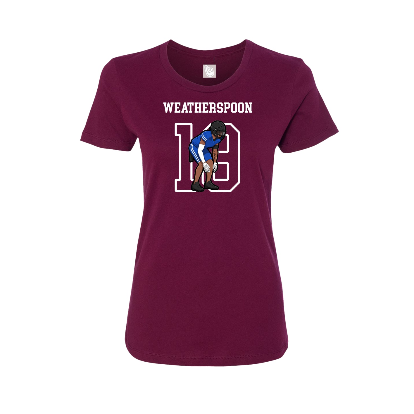 Womens Tee — Shirsey in Maroon