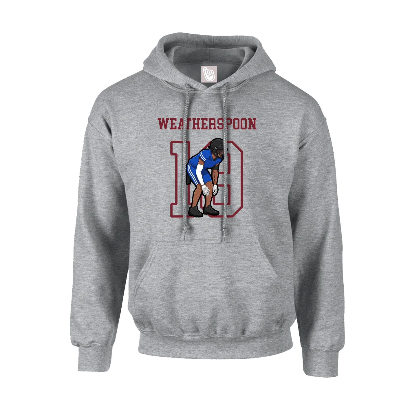 Hoodie — Shirsey in Grey