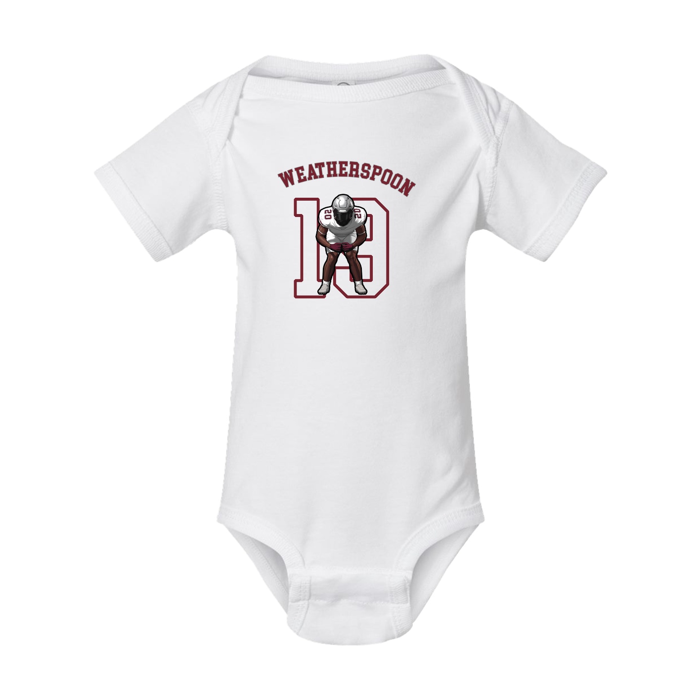 Baby Onesie — Shirsey Arch in White