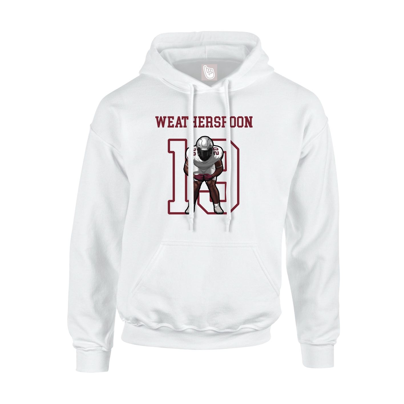 Youth Hoodie — Shirsey in White