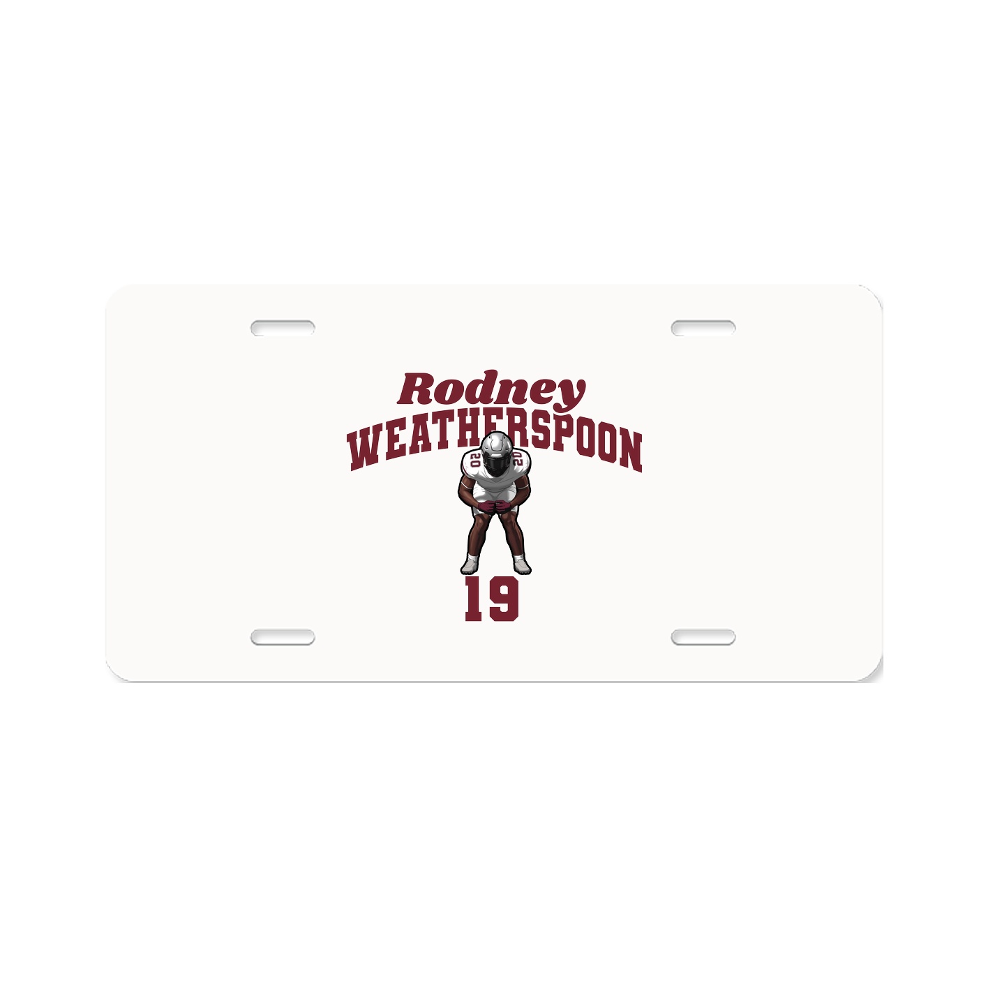 License Plate — Signature Arch in Classic