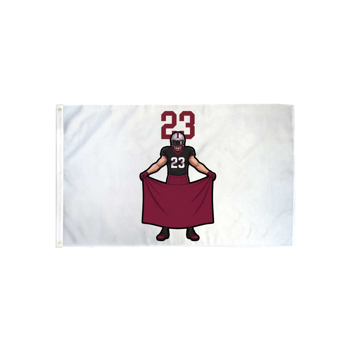 3x5 Flag — Number Top in Classic