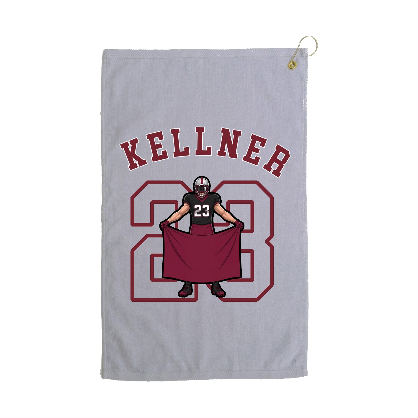 Golf Towel — Shirsey Arch in Grey