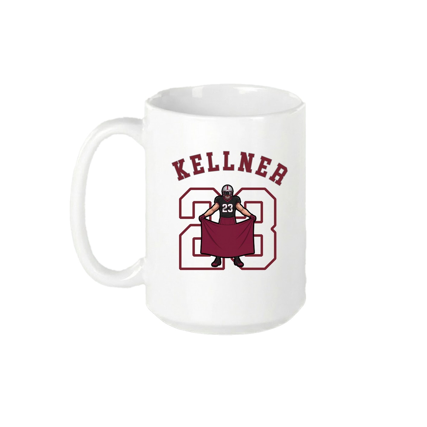 15oz Coffee Mug — Shirsey Arch in White