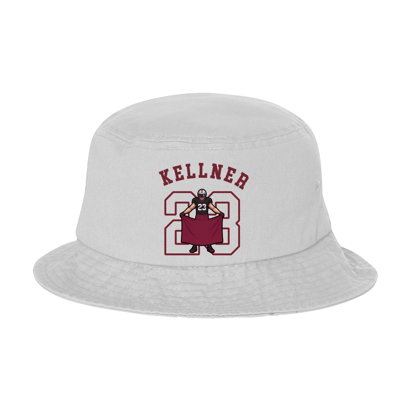 Bucket Cap — Shirsey Arch in White