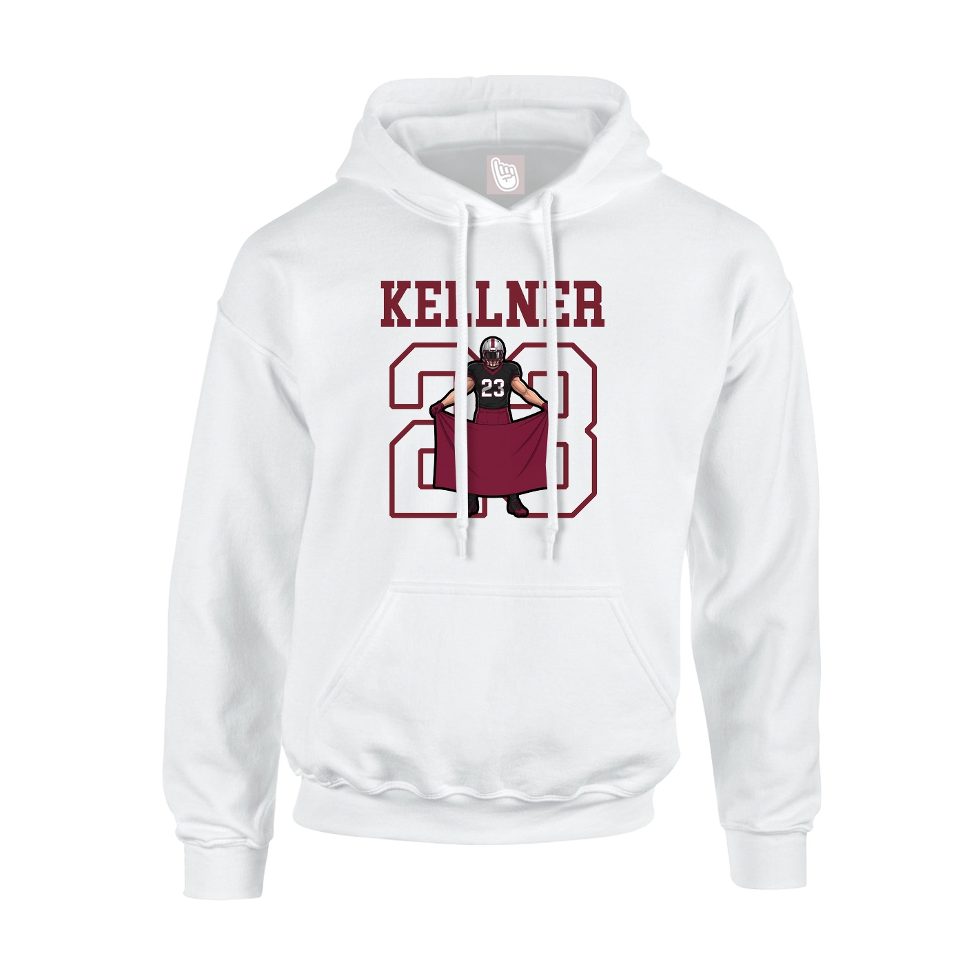 Youth Hoodie — Shirsey in White