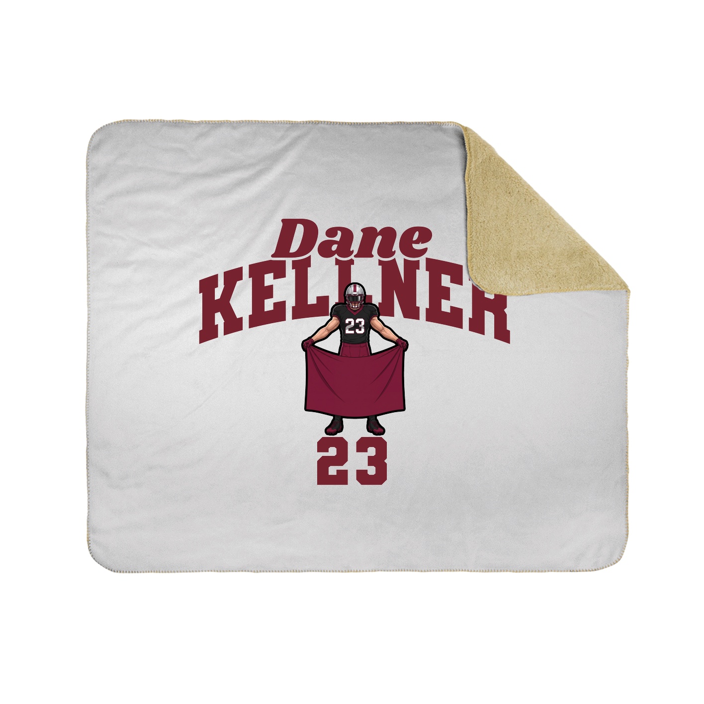 Throw Blanket — Signature Arch in White