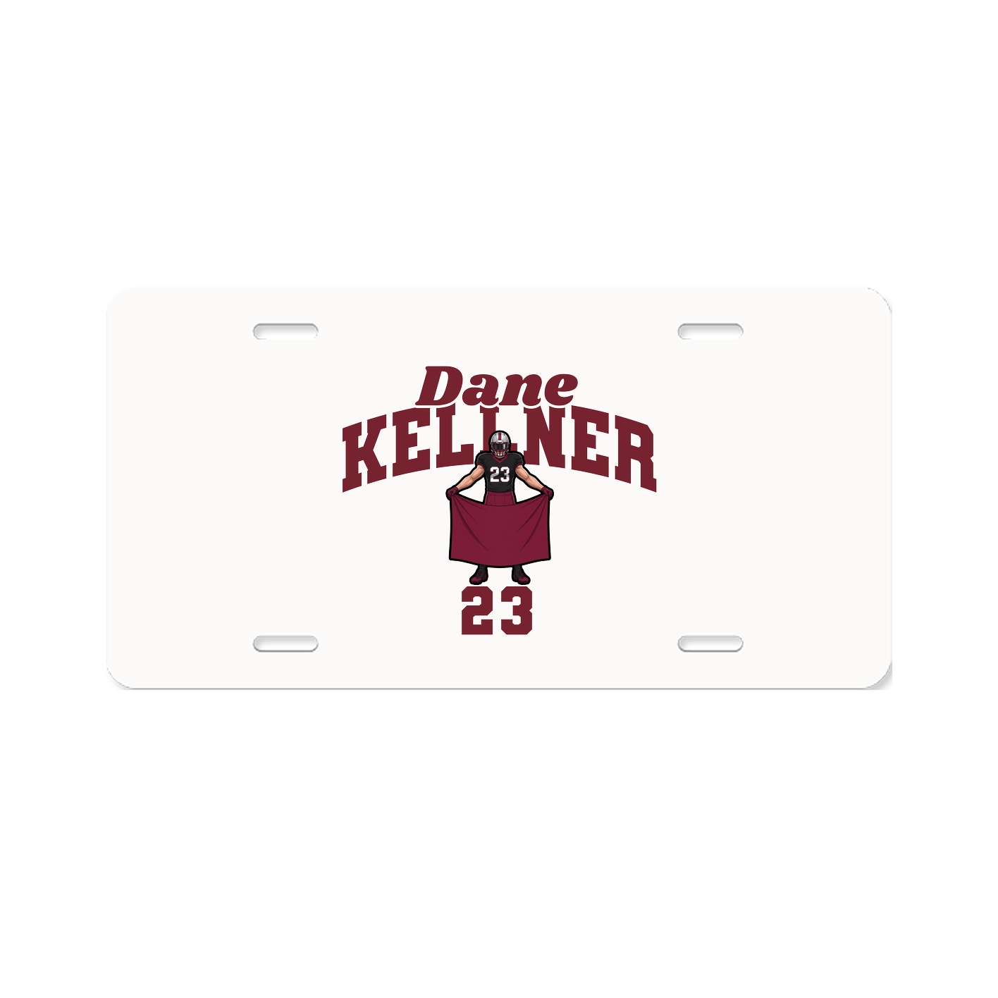 License Plate — Signature Arch in Classic