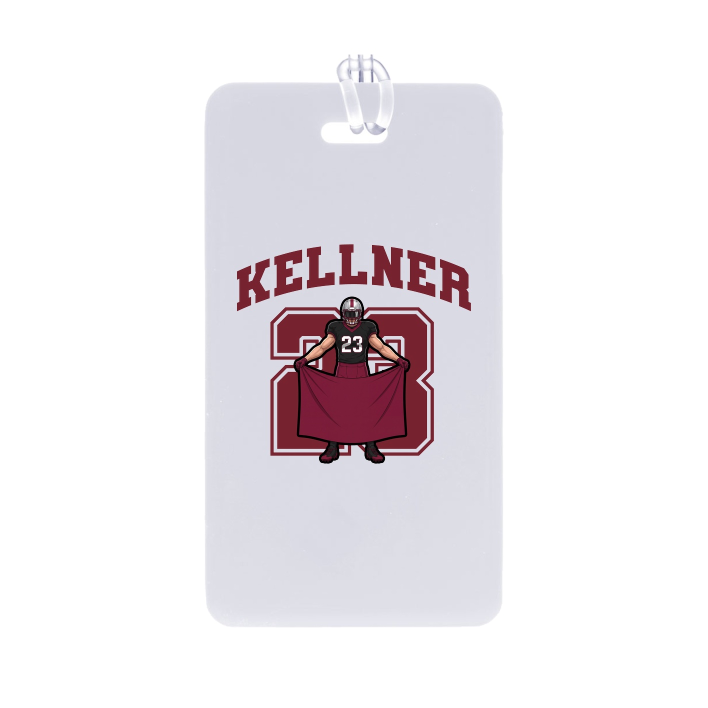 Bag Tag — Number in Classic