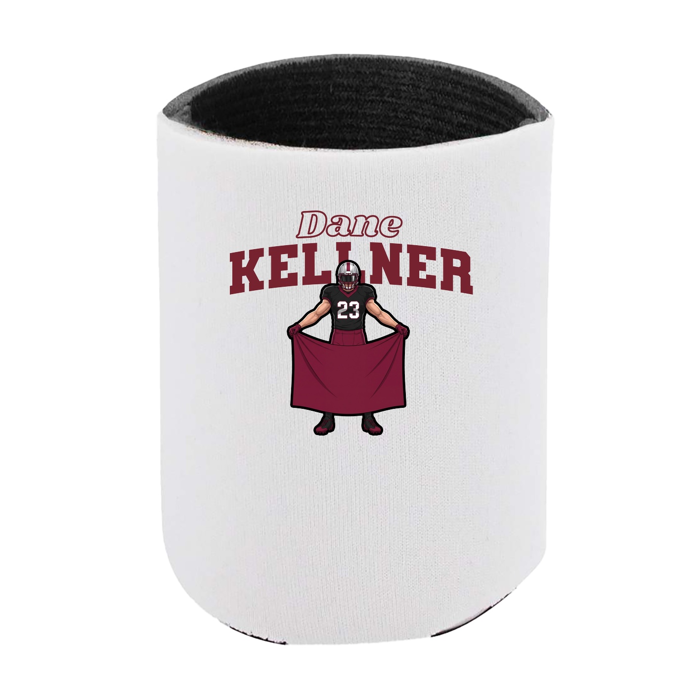 Can Holder — Name Arch in White