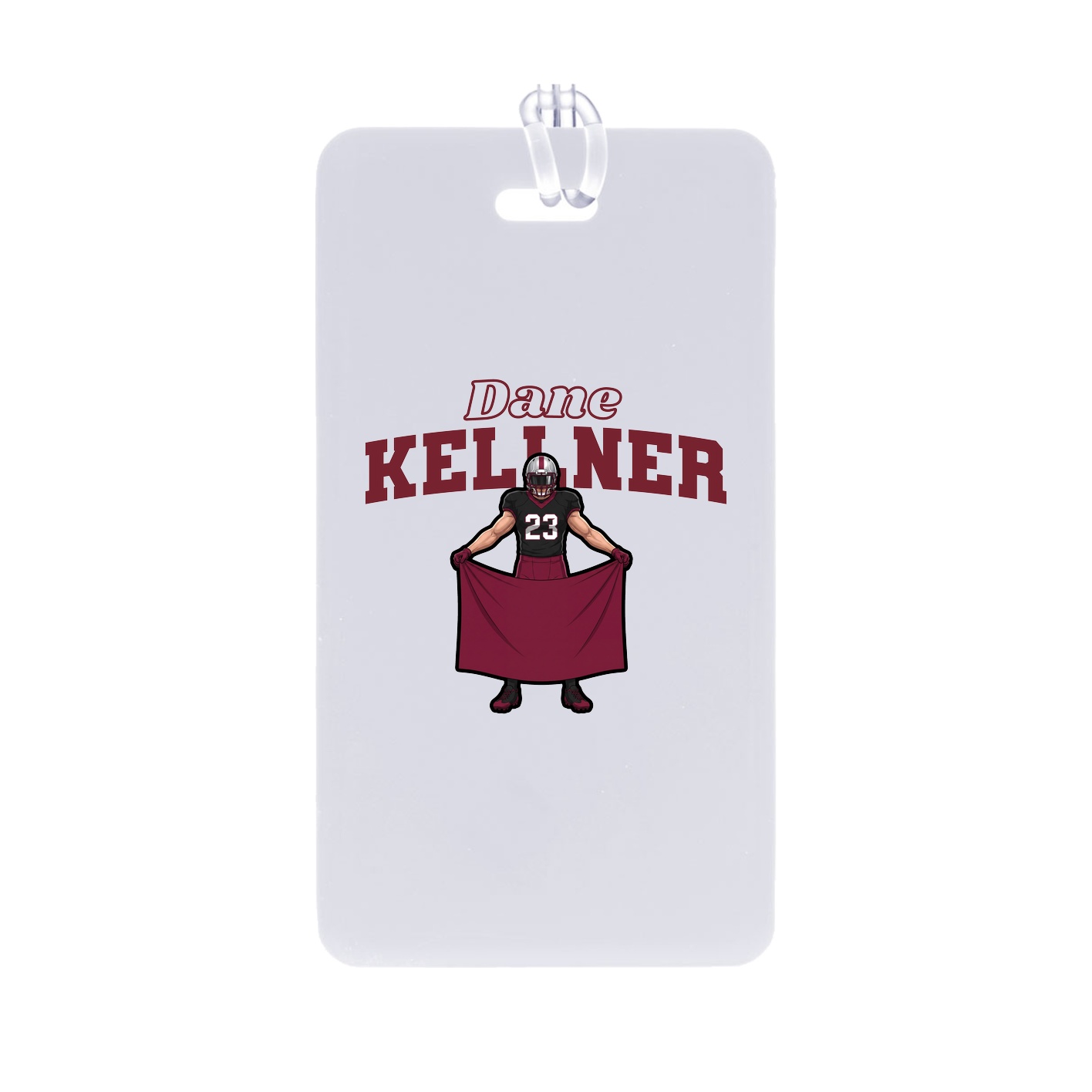 Bag Tag — Name Arch in Classic