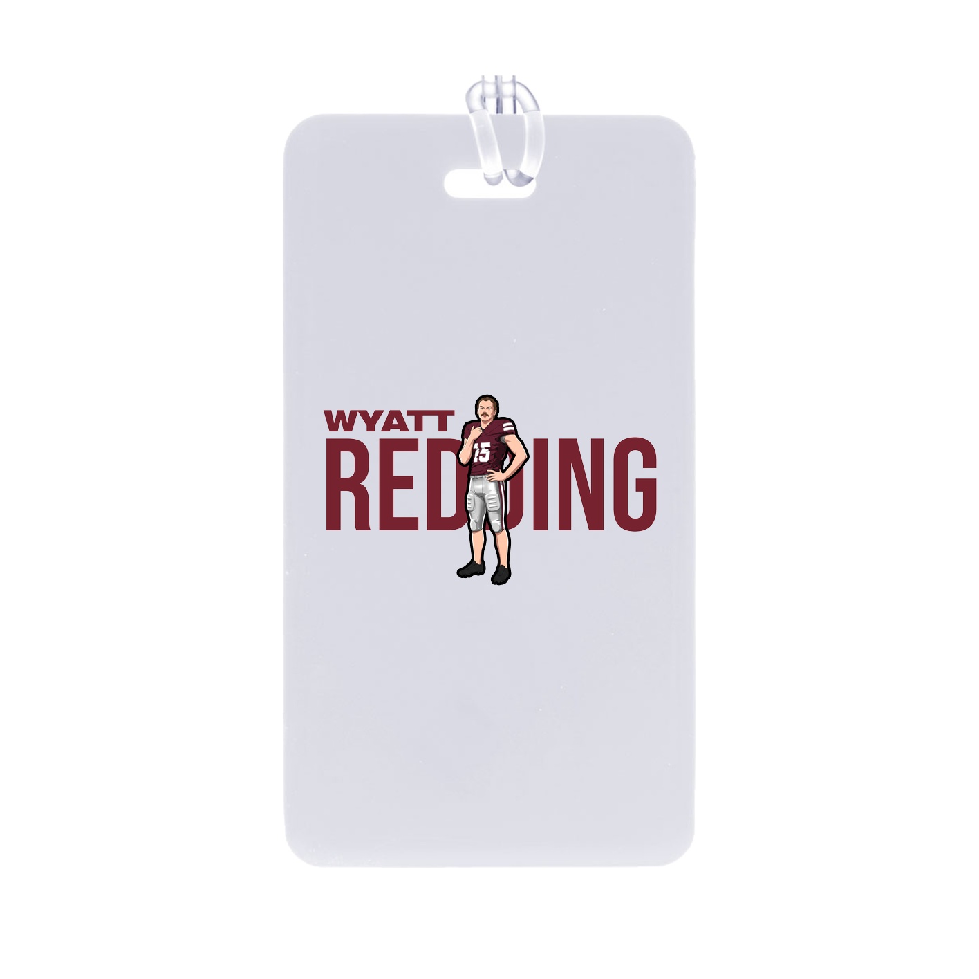 Bag Tag — Player Name in Classic