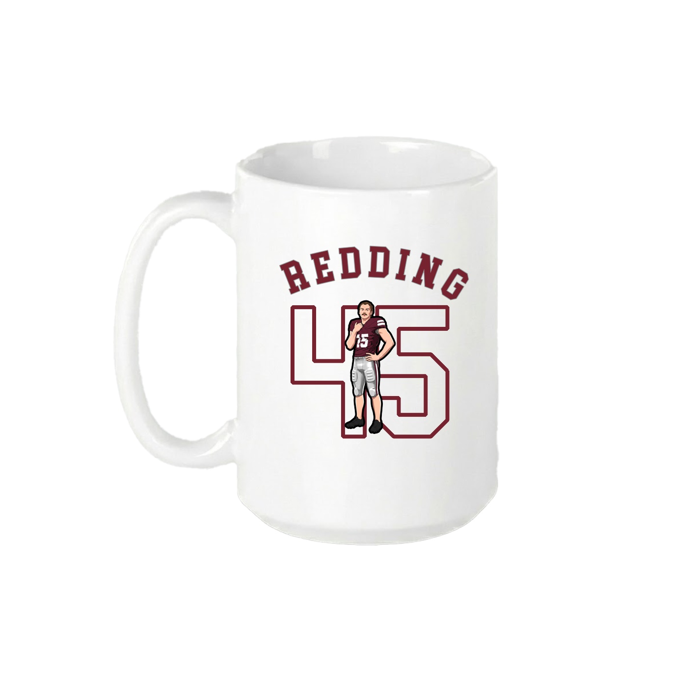 15oz Coffee Mug — Shirsey Arch in White