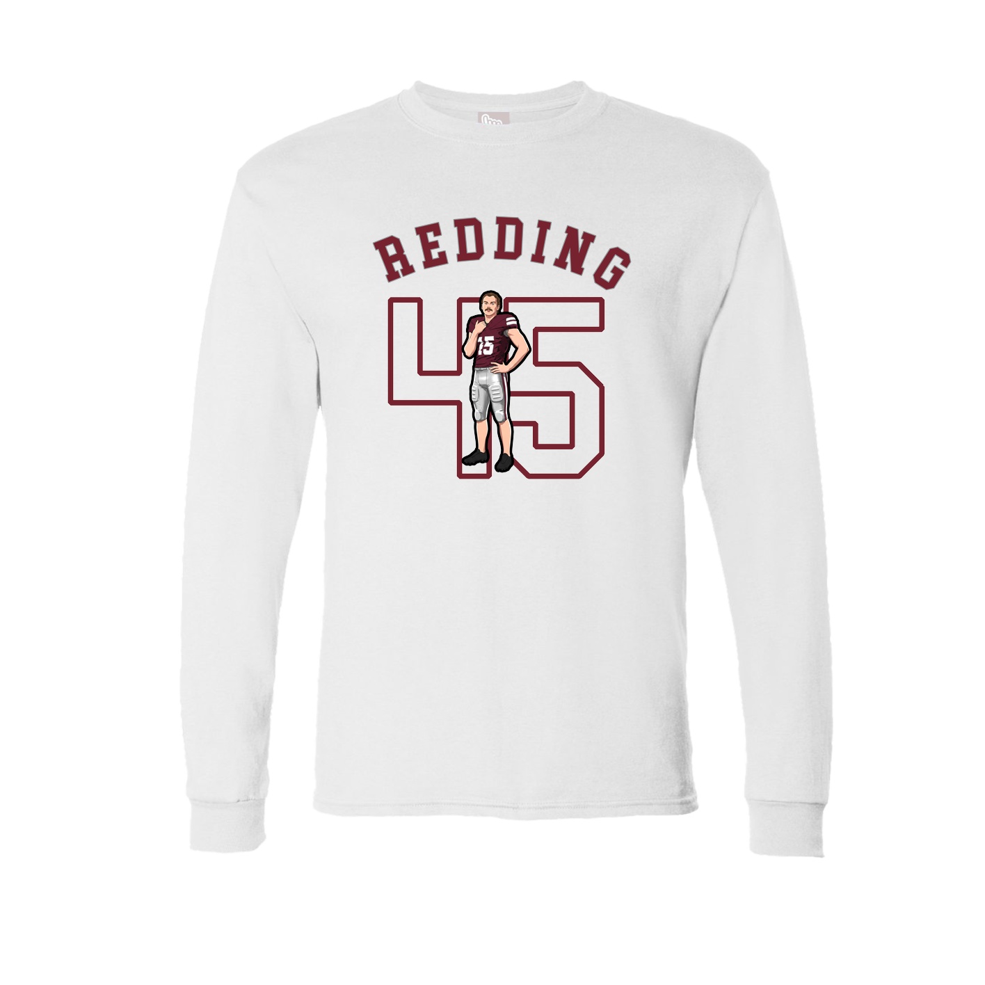 Long Sleeve Tee — Shirsey Arch in White