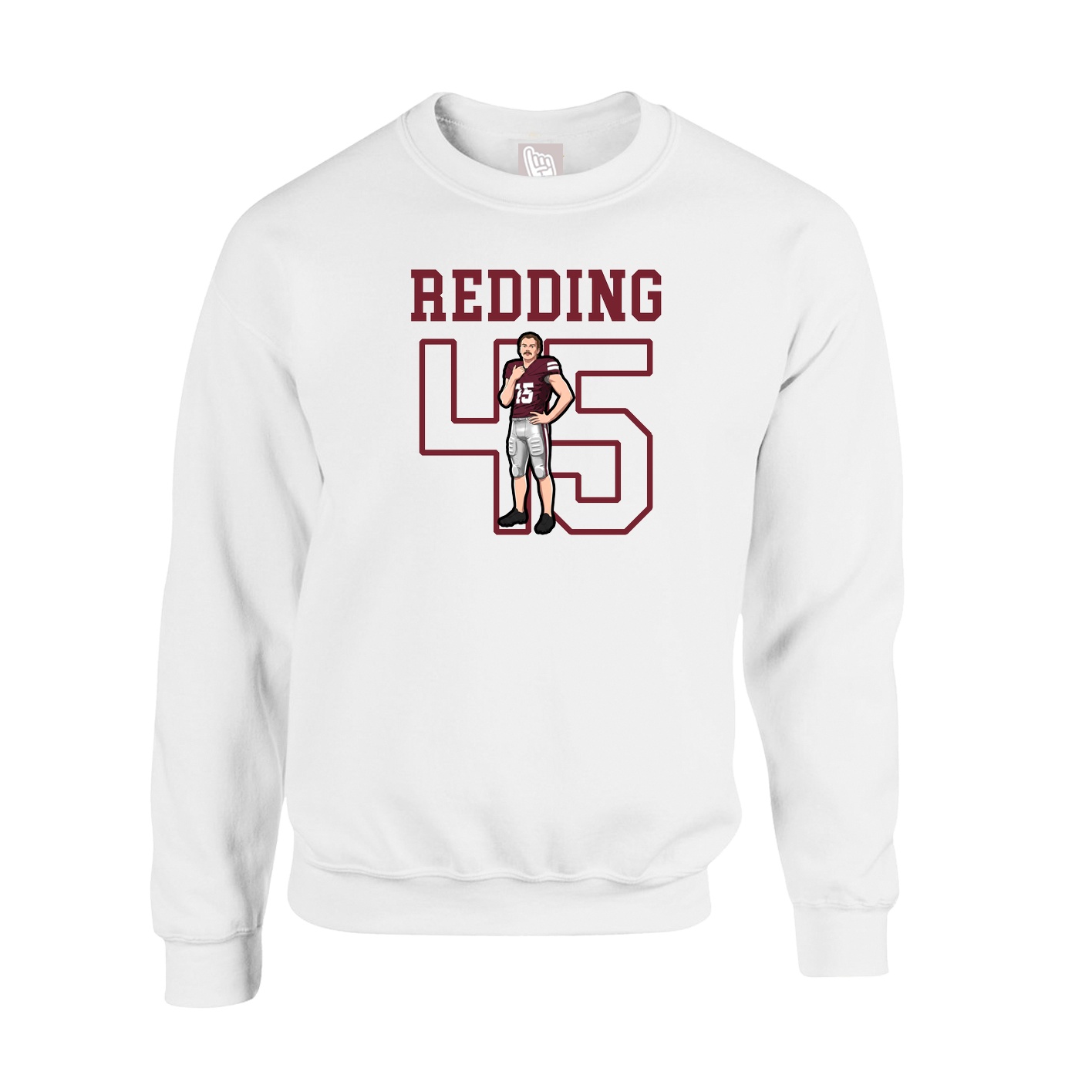 Fleece Crew — Shirsey in White