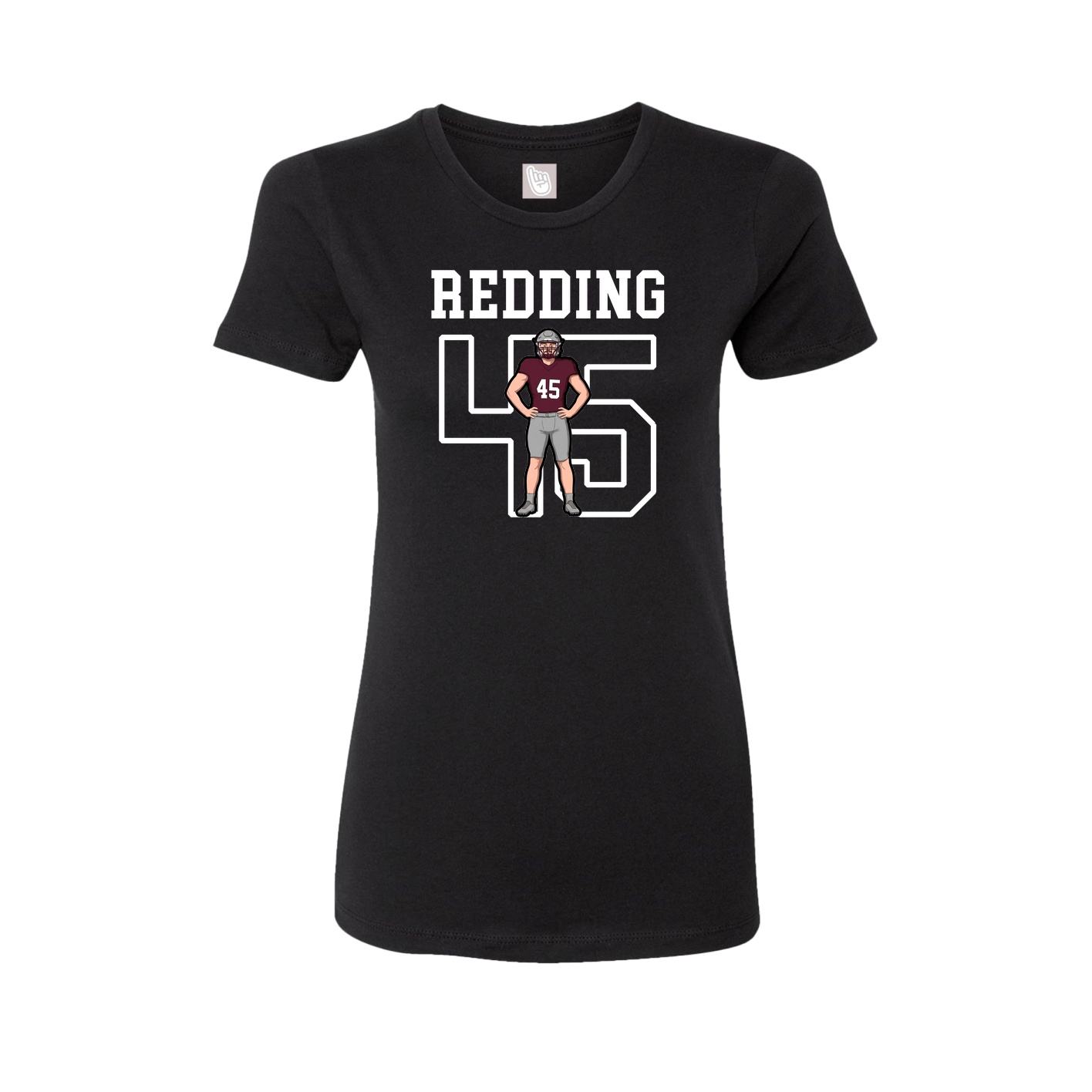 Fitted Women's Tee — Shirsey in Black
