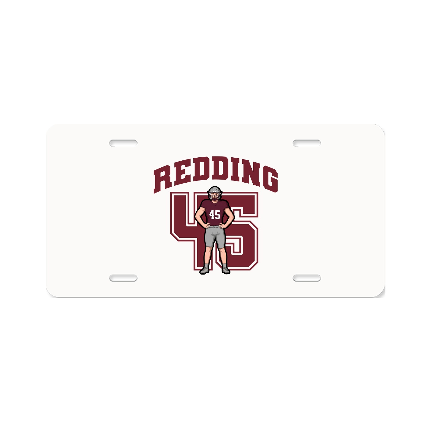 License Plate — Number in Classic