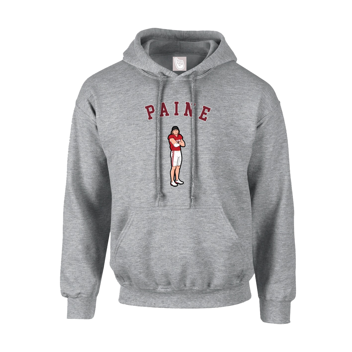 Hoodie — Shirsey Arch in Grey
