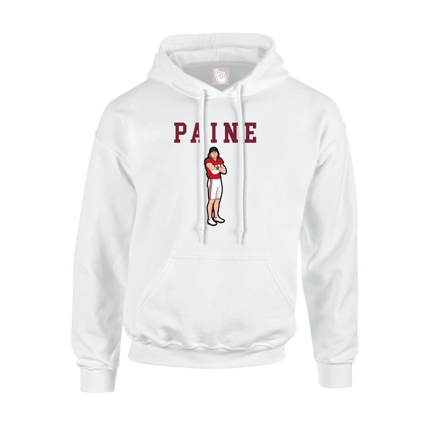 Youth Hoodie — Shirsey in White