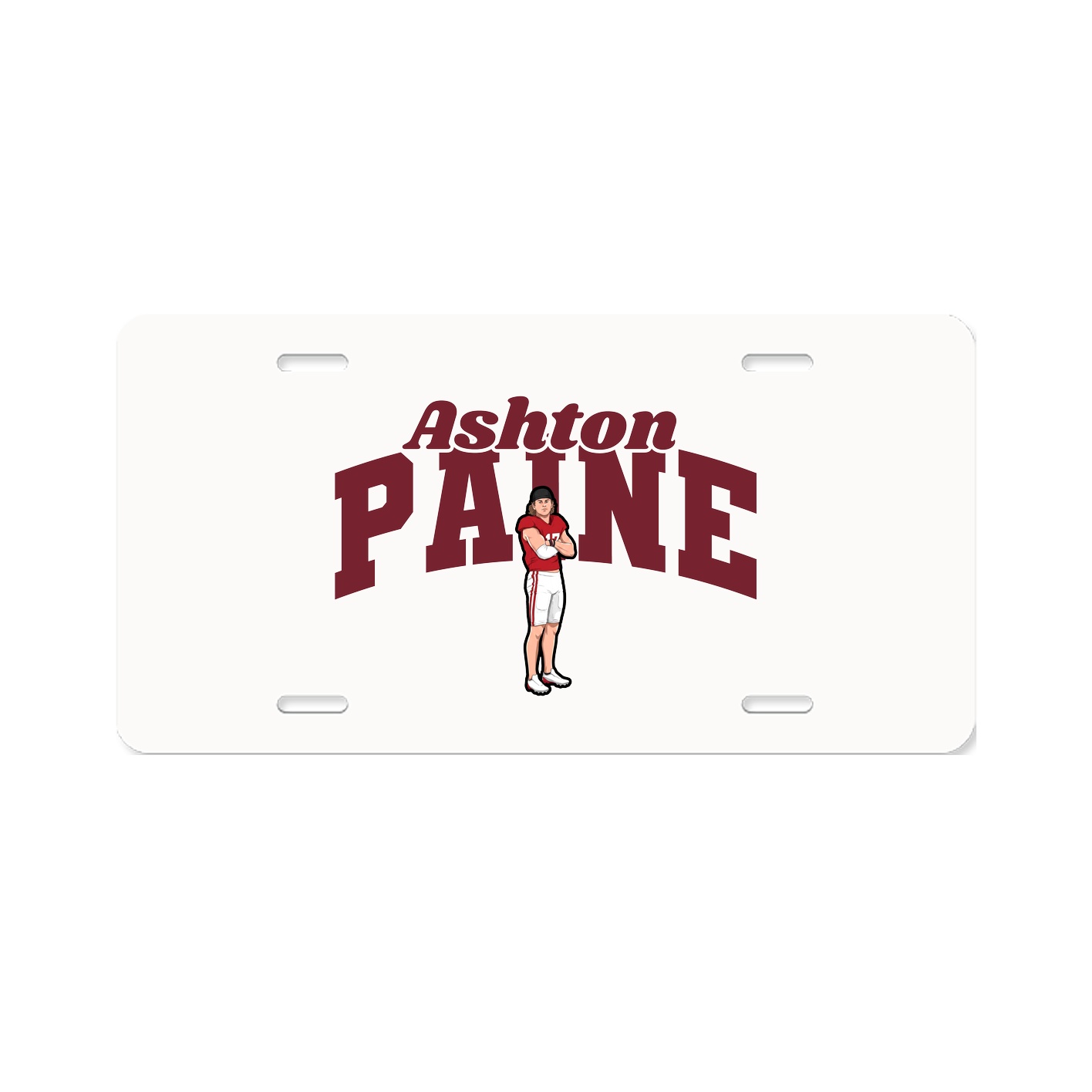 License Plate — Signature Arch in Classic