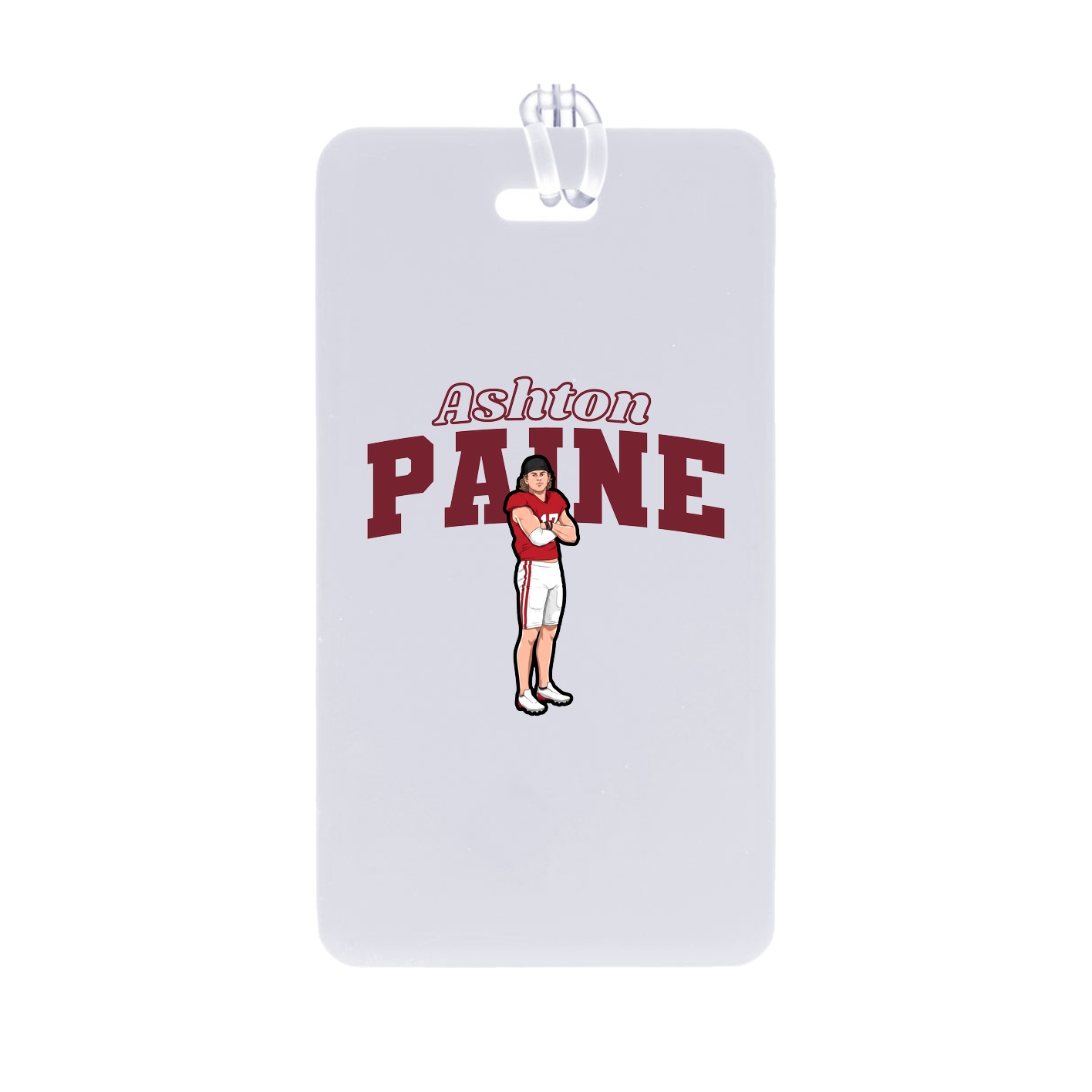 Bag Tag — Name Arch in Classic