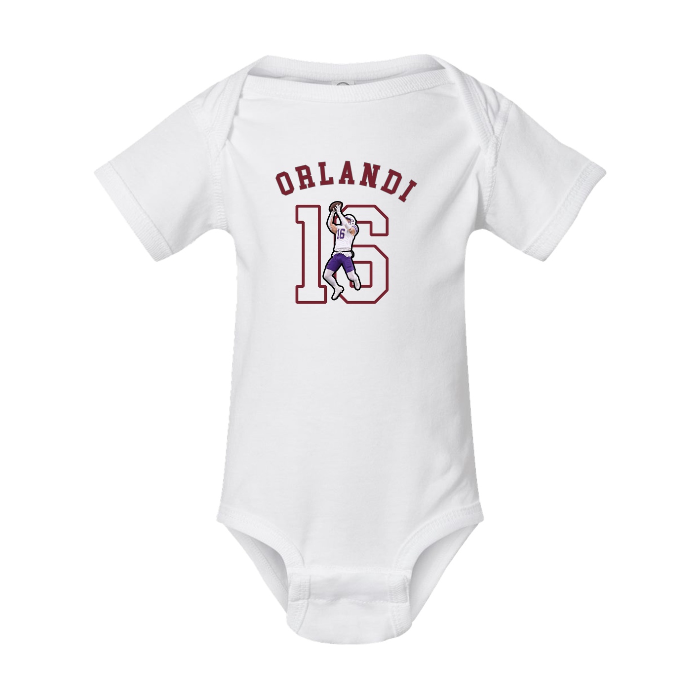 Baby Onesie — Shirsey Arch in White
