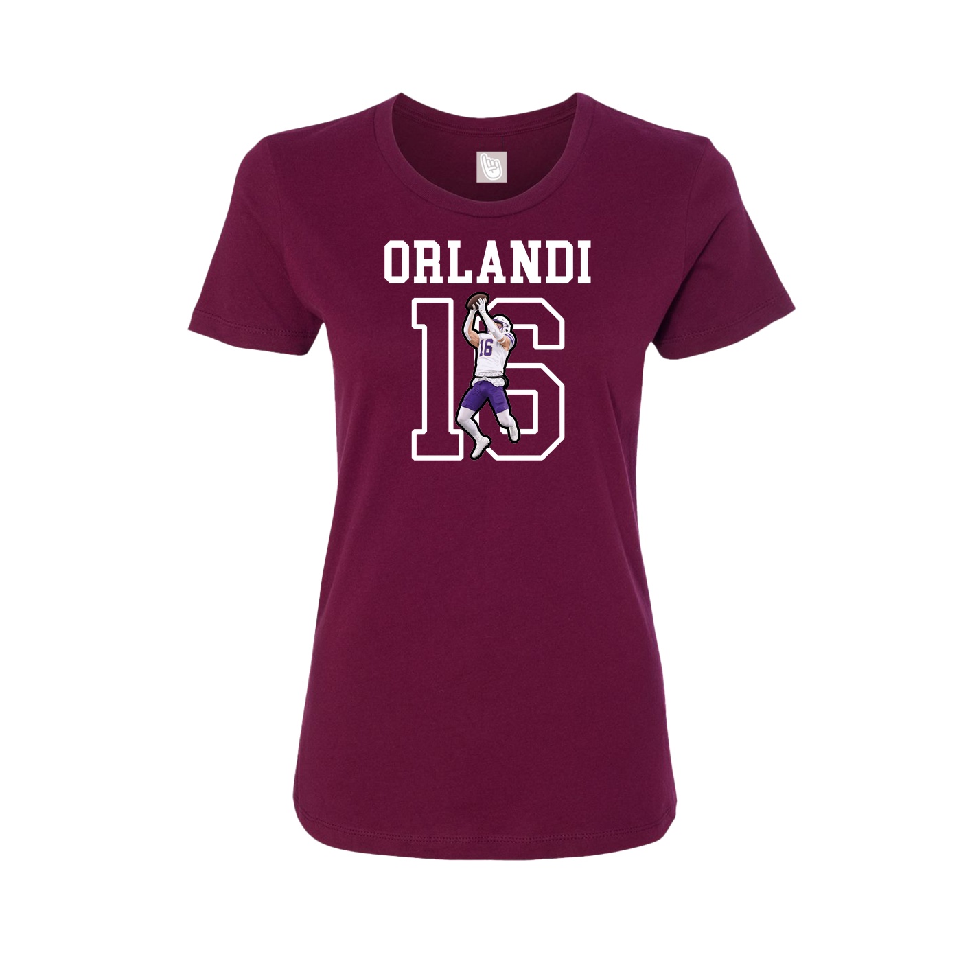 Fitted Women's Tee — Shirsey in Maroon