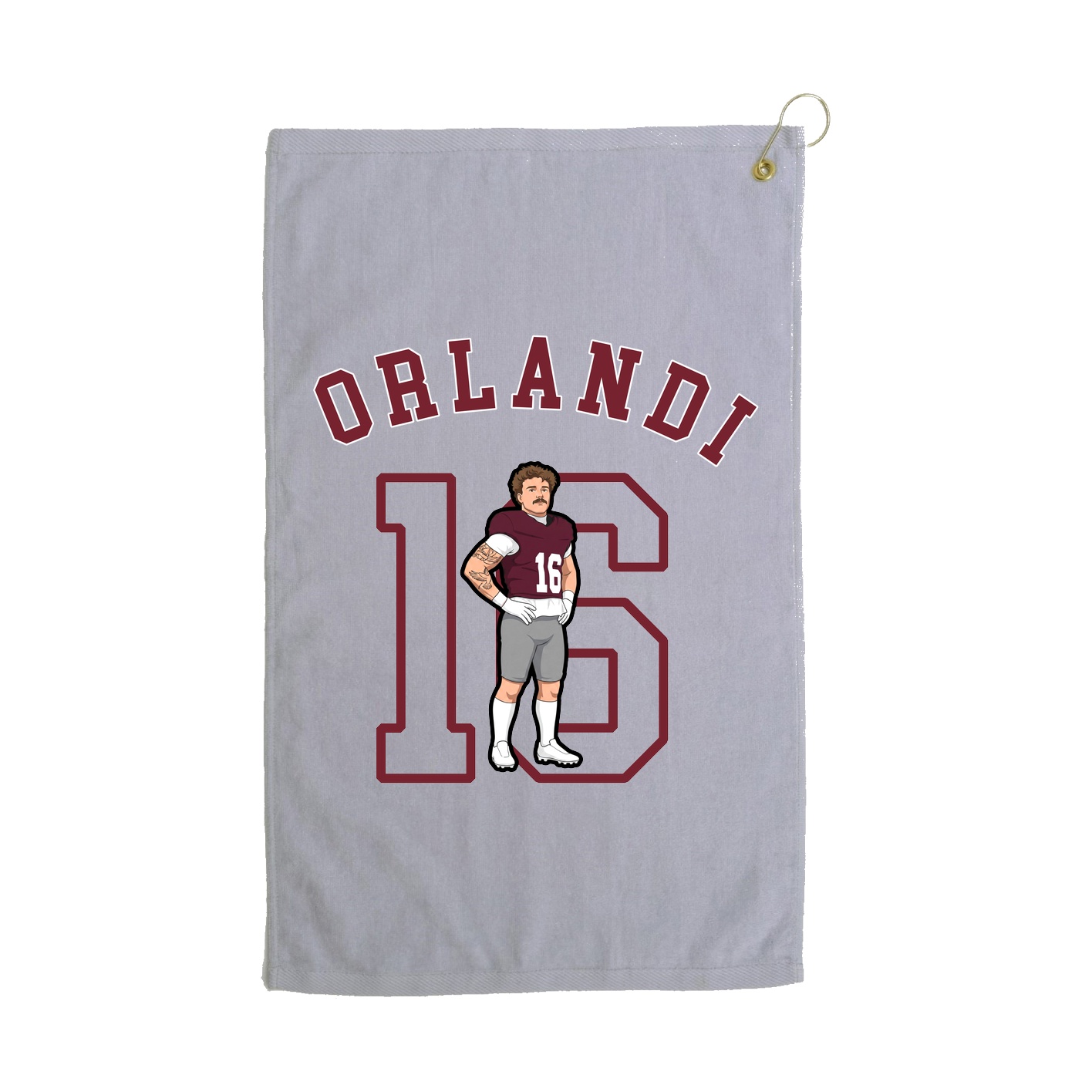 Golf Towel — Shirsey Arch in Grey
