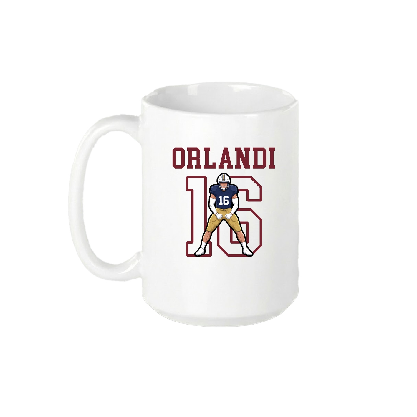 15oz Coffee Mug — Shirsey in White
