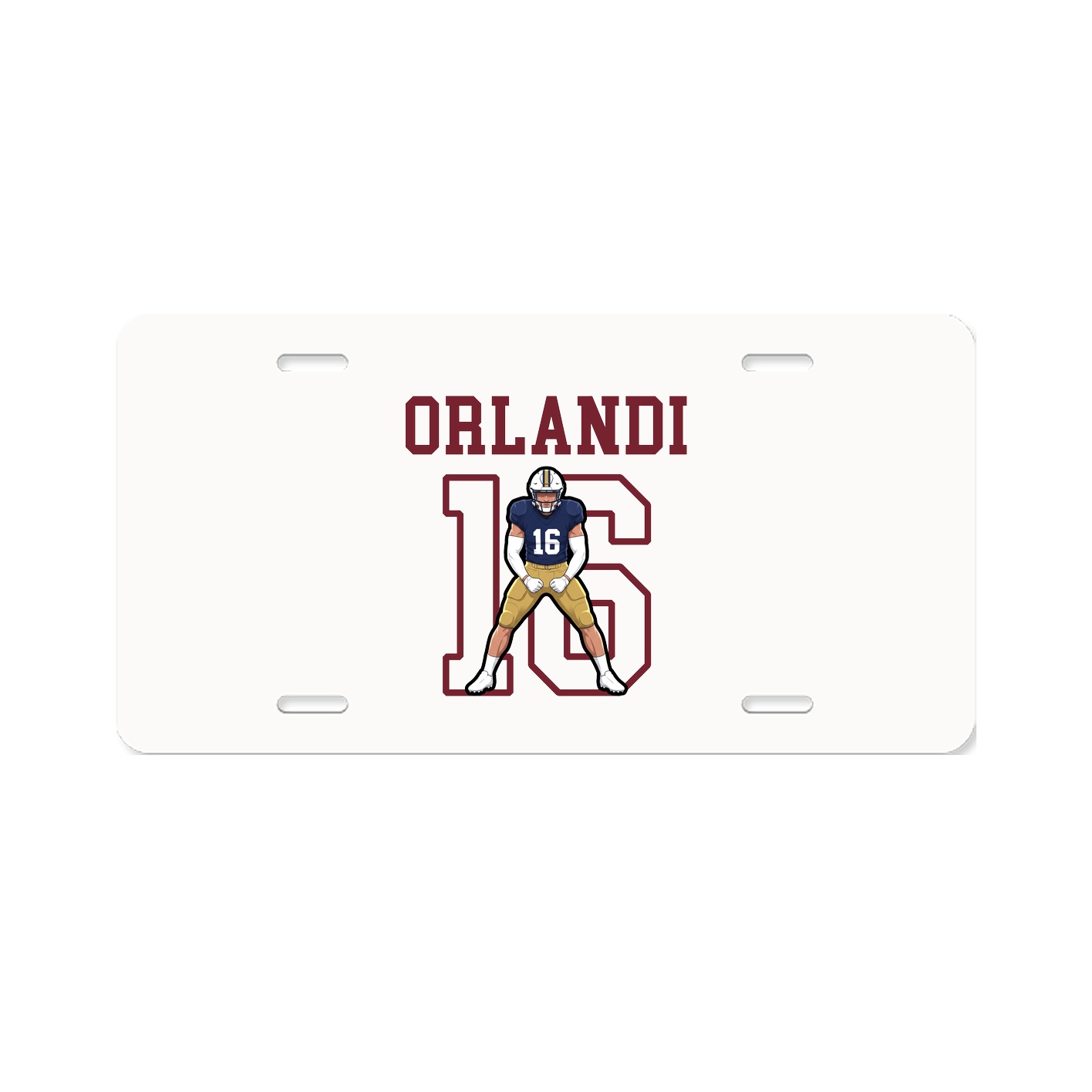 License Plate — Shirsey in Classic