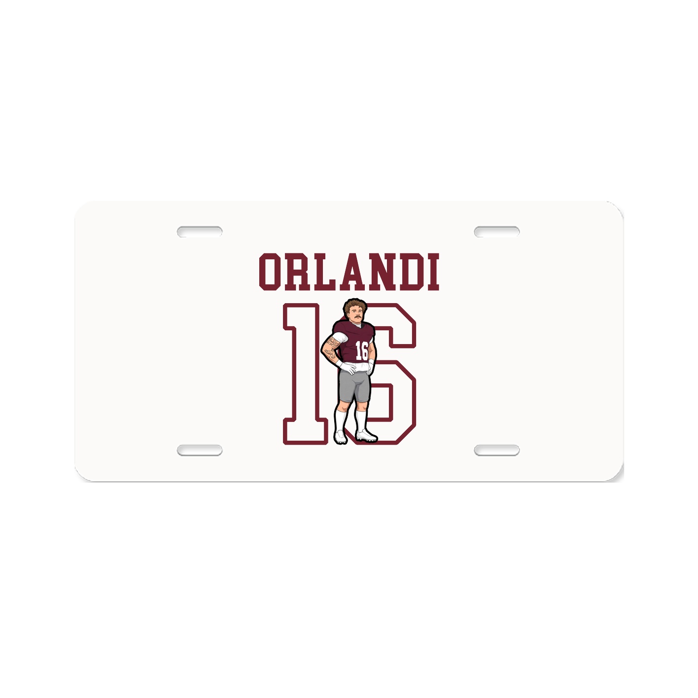 License Plate — Shirsey in Classic