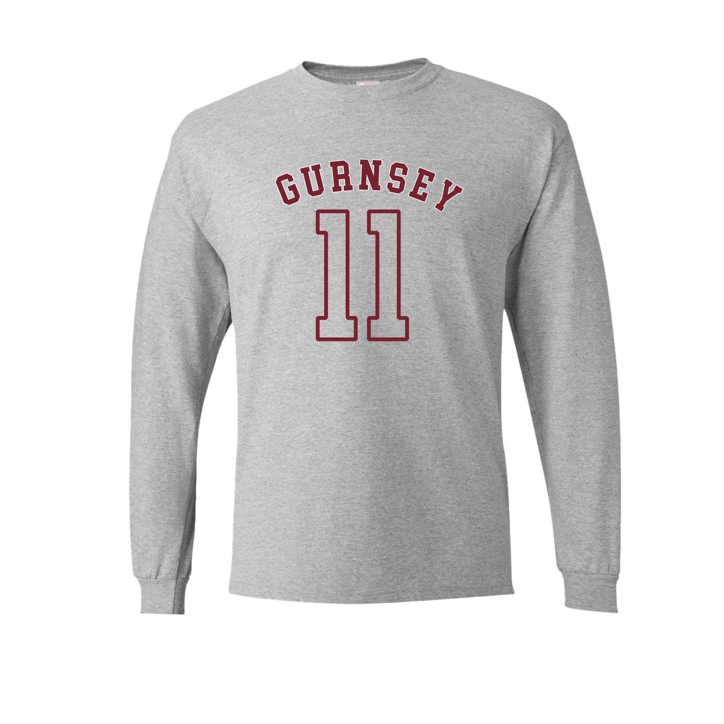 Long Sleeve Tee — Shirsey Arch in Grey